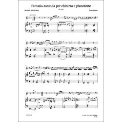 Fantasia Seconda, for Guitar and Piano