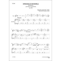 Speranza di rivederla Op.140, for Flute and Piano