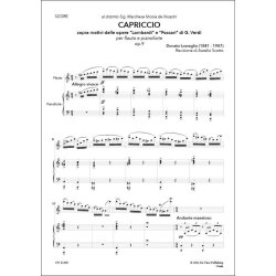 Capriccio sopra 'Lombardi' e 'Foscari' : di G. Verdi Op.9