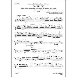 Capriccio sopra 'Lombardi' e 'Foscari' : di G. Verdi Op.9