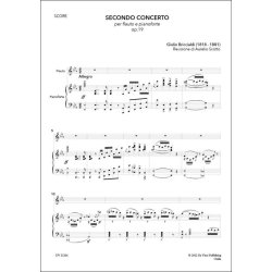 Secondo Concerto Op. 19, for Flute and Piano