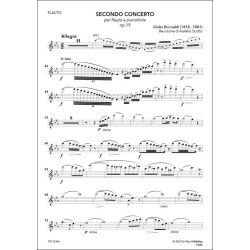 Secondo Concerto Op. 19, for Flute and Piano