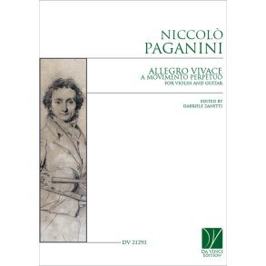 Allegro Vivace a movimento perpetuo : for Violin and Guitar