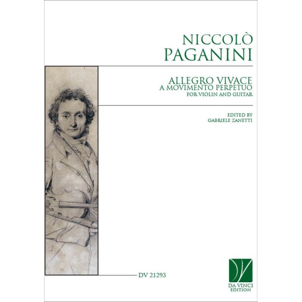 Allegro Vivace a movimento perpetuo : for Violin and Guitar