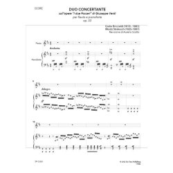 Duo Concertante sull'Opera 'I due Foscari' : di G. Verdi
