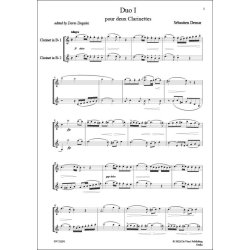 Duo, pour deux clarinettes