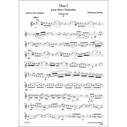 Duo, pour deux clarinettes