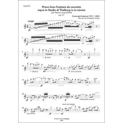 Studio di Thalberg, for Flute and Piano Op. 51