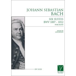 Six Suites BWV 1007 - 1012, for Flute