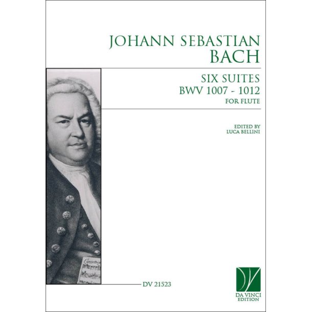 Six Suites BWV 1007 - 1012, for Flute
