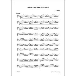 Six Suites BWV 1007 - 1012, for Flute