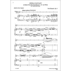 Opera Fantasy on themes from Der Freisch&uuml;tz Op. 6 : by C. M. von Weber