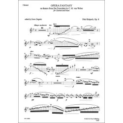 Opera Fantasy on themes from Der Freisch&uuml;tz Op. 6 : by C. M. von Weber