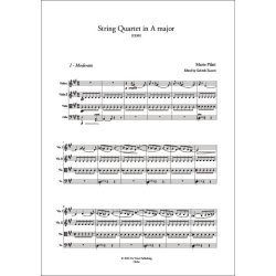 String Quartet in A major (1930)