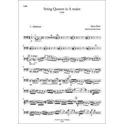 String Quartet in A major (1930)