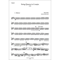 String Quartet in A major (1930)