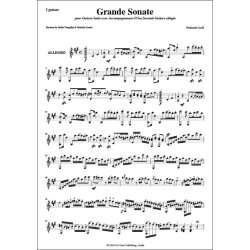 Grande Sonate Op. 25, for Two Guitars