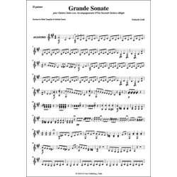 Grande Sonate Op. 25, for Two Guitars