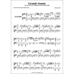 Grande Sonate Op. 25, for Two Guitars