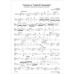 Fantasia su Linda di Chamounix : for Double-Bass and Piano