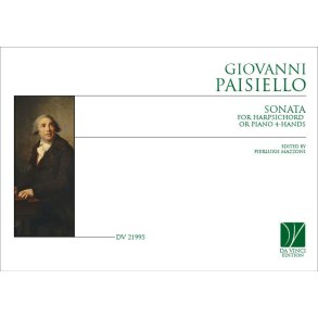 Sonata a quattro mani : per Clavircembalo o Pianoforte