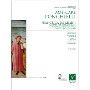 Francesca da Rimini, Cantata : for Soprano, Bass, Chorus and Orchestra (Full Score) Text by Dante Alighieri