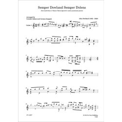 Lachrimae or Seaven Teares Vol. 2, for two Guitars