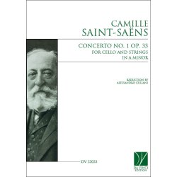 Cello Concerto No. 1 Op. 33 in A minor : Version for Cello and Strings
