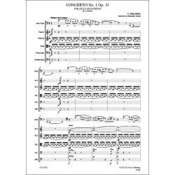 Cello Concerto No. 1 Op. 33 in A minor : Version for Cello and Strings