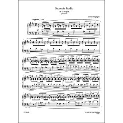 Secondo Studio in D major, for Piano