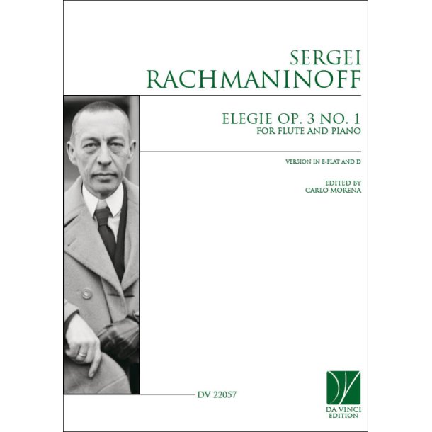 Elegie Op. 3 No. 1, for Flute and Piano