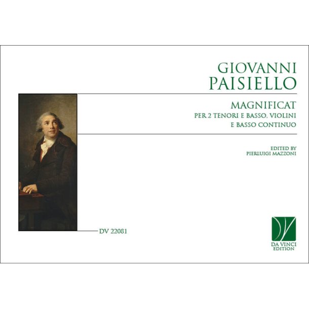 Magnificat : per 2 Tenori e Basso, violini e basso continuo (Landscapes format)