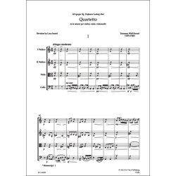 String Quartet in A minor