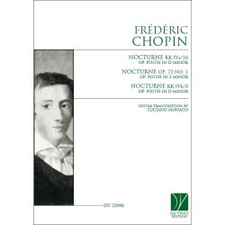 Nocturne KK IVa/16 Op. Posth in D minor : Original in C-sharp minor