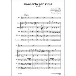Concerto per viola BI 552 : Orchestra reconstructionby Claudio Valenti