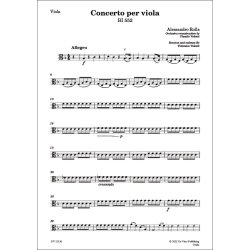 Concerto per viola BI 552 : Orchestra reconstructionby Claudio Valenti