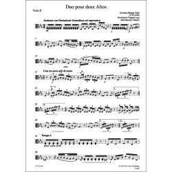 Duo pour deux altos