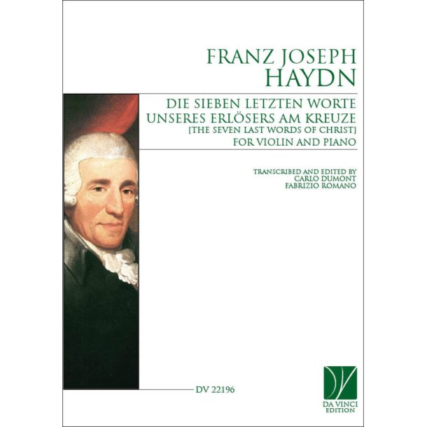 Die 7 letzten Worte unseres Erl&ouml;sers am Kreuze : (Le sette ultime parole di Cristo sulla croce)