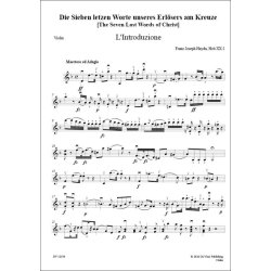 Die 7 letzten Worte unseres Erl&ouml;sers am Kreuze : (Le sette ultime parole di Cristo sulla croce)