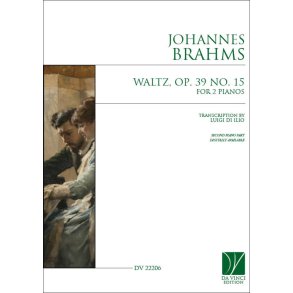 Waltz, Op. 39 No. 15, for 2 Pianos
