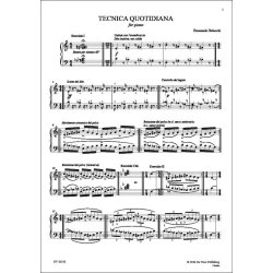 Tecnica Quotidiana, for Piano