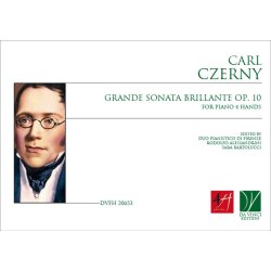 Grande Sonata Brillante op. 10, for Piano 4 Hands