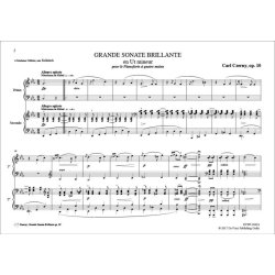 Grande Sonata Brillante op. 10, for Piano 4 Hands