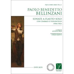 Sonate a flauto solo, con cembalo o violoncello : Pian & Forte Vol. 061