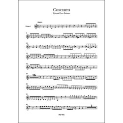 Concerto a due clarini, due violini e basso cont. : Pian & Forte Vol. 062