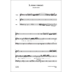 Il ferro vibrer&ograve;, Aria per Alto con tromba e bc : Pian & Forte Vol. 028