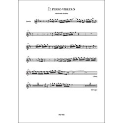 Il ferro vibrer&ograve;, Aria per Alto con tromba e bc : Pian & Forte Vol. 028