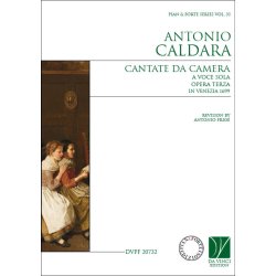 Cantate da camera a voce sola, Opera terza : Venezia 1699, Pian & Forte Vol. 035