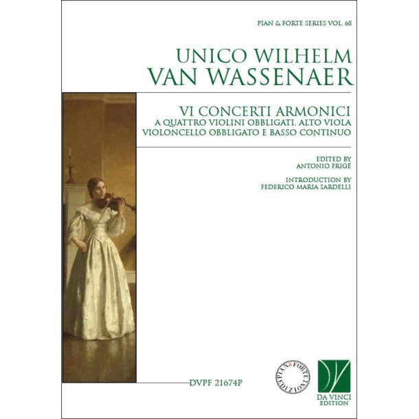 6 Concerti armonici : Violin 1-4, Vla, Vcl and BC