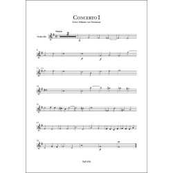 6 Concerti armonici : Violin 1-4, Vla, Vcl and BC